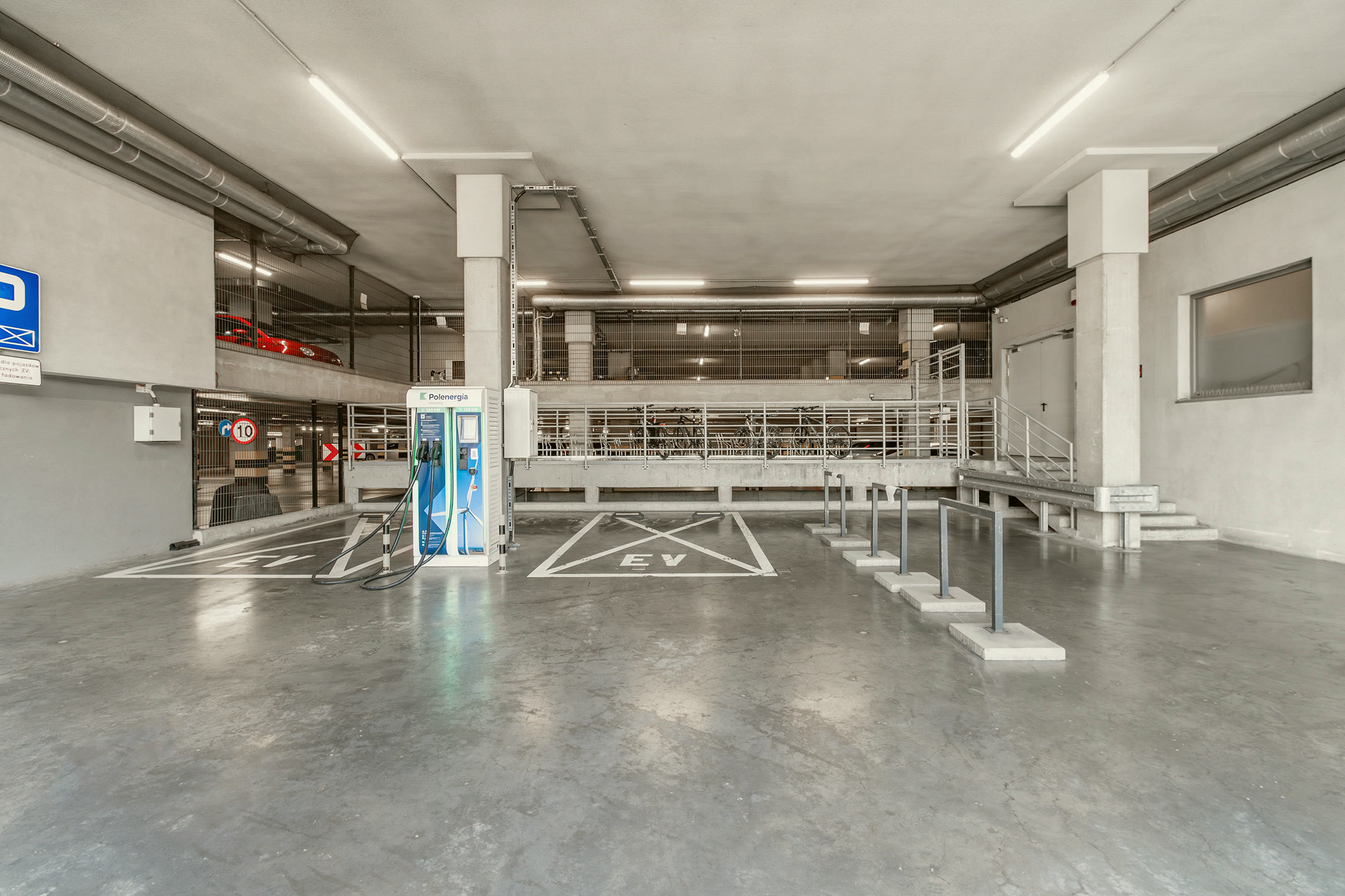 Parking with EV charging